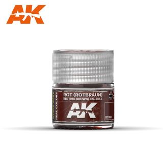 AK Interactive Real Colours Rot (Rotbraun) Red Brown RAL 8013 10ml