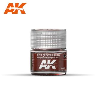 AK Interactive Real Colours Rot (Rotbraun) Red Brown RAL 8012 10ml