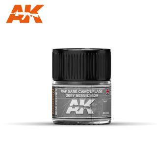 AK Interactive Real Colours RAF Dark Camouflage Grey Bs381C/629 - 10ml