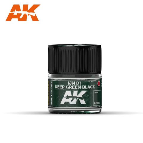 AK Interactive Real Colours Ijn D1 DeepGreen Black 10ml