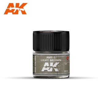 AK Interactive Real Colours Amt-1 LightBrown 10ml