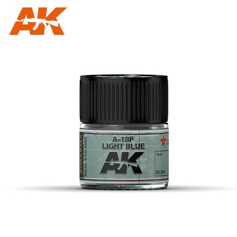 AK Interactive Real Colours A-18F LightGrey-Blue 10ml