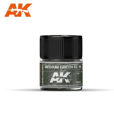 AK Interactive Real Colours Medium Green42 10ml
