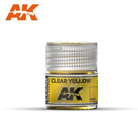 AK Interactive Real Colours Clear Yellow10ml