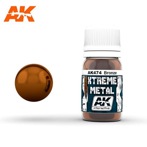 AK Interactive Metallic Xtreme Metal Bronze