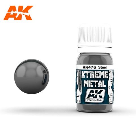AK Interactive Metallic Xtreme Metal Steel