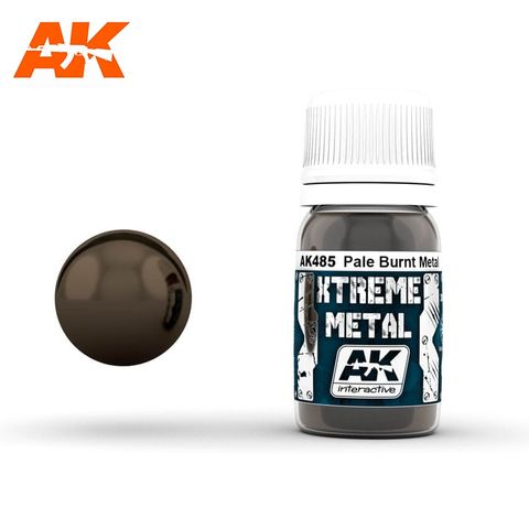 AK Interactive Metallic Xtreme Metal Pale Burnt Metal