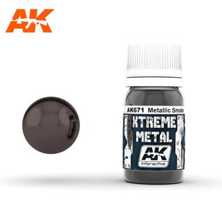 AK Interactive Metallic Xtreme Metal Smoke Metallic