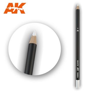 AK Interactive Watercolour Pencil White