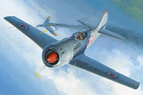 Hobbyboss 1:48 Soviet LA-11 Fang