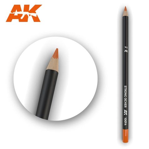 AK Interactive Watercolour Pencil StrongOcher