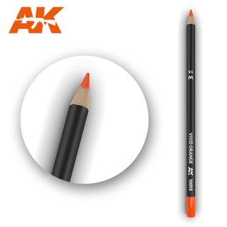 AK Interactive Watercolour Pencil VividOrange