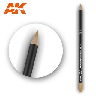 AK Interactive Watercolour Pencil LightChipping for wood
