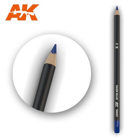 AK Interactive Watercolour Pencil Dark Blue