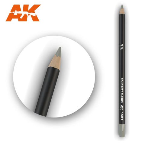 AK Interactive Watercolour Pencil Concrete Marks