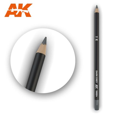 AK Interactive Watercolour Pencil Dark Grey
