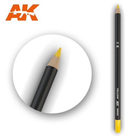 AK Interactive Watercolour Pencil Yellow