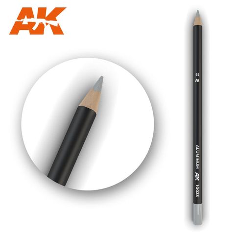 AK Interactive Watercolour Pencil Aluminium