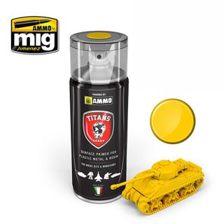 Ammo Titans: Primer Imperial Yellow Matt400 mls Spray Can