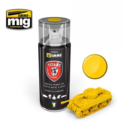 Ammo Titans: Primer Imperial Yellow Matt400 mls Spray Can