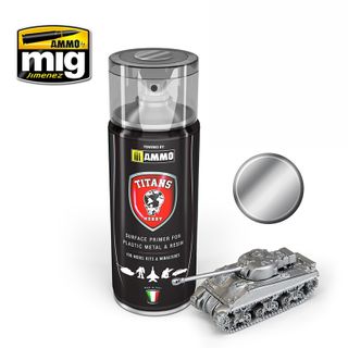 Ammo Titans: Bare Metal Primer Matt 400ml Spray Can