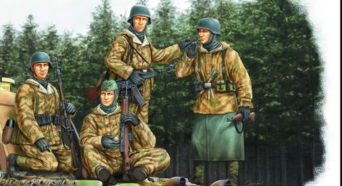 Hobbyboss 1:35 German Panzer GrenadiersVol.1