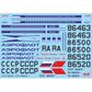 ICM 1:144 Ilyushin-62M Svt. Psngr Aircraft