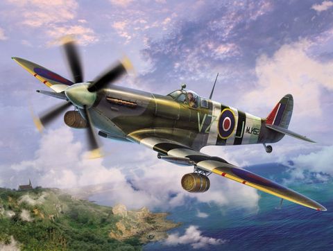 ICM 1:48 Spitfire Mk.Ixc Beer Delivery