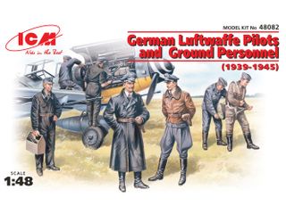 ICM 1:48 Luftwaffe Pilots & GP (1939-45)(7 Fig)