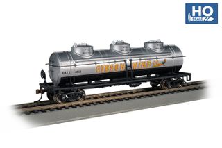 Bachmann Gibson Wine Co. #459 40ft 3 Dome Tank Car. HO Scale