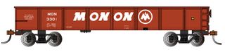 Bachmann Monon #3301 40ft Gondola, OxideRed. HO Scale