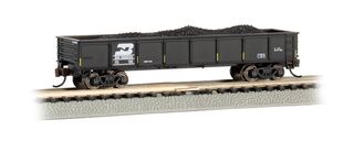 Bachmann Burlington Northern #500043 40ft Gondola with Load. N Scale