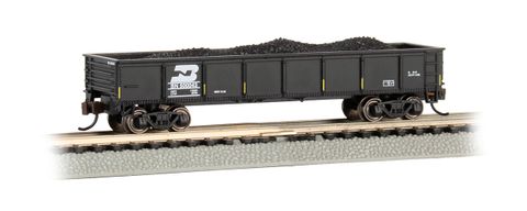 Bachmann Burlington Northern #500043 40ft Gondola with Load. N Scale