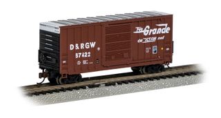 Bachmann Denver & Rio Grande Western #67422 Hi-Cube Boxcar. N Scale