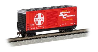 Bachmann Santa Fe ATSF #14044 40ft Hi-Cube Boxcar. N Scale