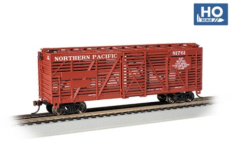 Bachmann Northern Pacific #81761 40ft Stock Car. HO Scale