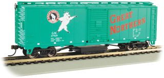Bachmann, Great Northern #27429 40ft Track Cleaning Car Jade Green, HO
