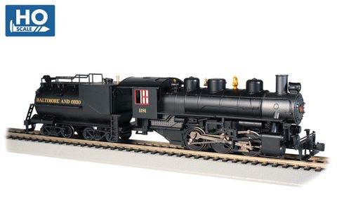 Bachmann Baltimore & Ohio USRA 0-6-0 Loco w/Smk & Vanderbilt Tender,HO