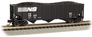 Bachmann Norfolk Southern #145275 BS 3-Bay 100 Ton Open Hopper. N