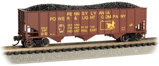 Bachmann Pennsylvania Power & Light #286Beth Stl 3-Bay 100T Hopper. N