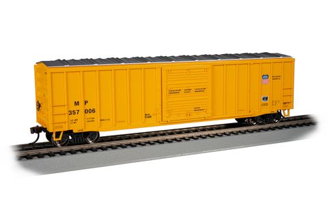 Bachmann U/Pacific #357006 ACF 50.5ft O/side Braced Sldg Dr Boxcar. HO