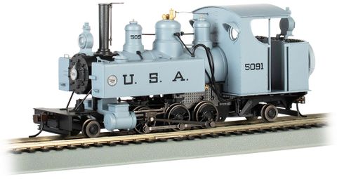 Bachmann USA #5091 2-6-2T Baldwin Class10 Trench Loco W/DCC/Snd. On30