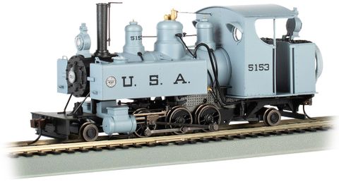 Bachmann USA #5153 2-6-2T Baldwin Class10 Trench Loco W/DCC/Snd. On30