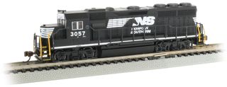 Bachmann Norfolk Southern #3057 GP40 Diesel Loco w/DCC/Sound, N Scale