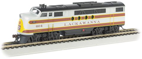 Bachmann Lackawanna #604 EMD FT-A Loco w/DCC/Sound, Ho Scale