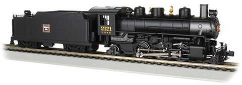 Bachmann CB & Q Burlington #2121 2-6-2 Loco Prairie, HO Scale