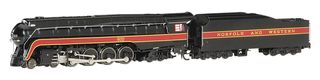 Bachmann Norfolk & Western #602 4-8-4 Class J Steam Loco w/DCC.  N