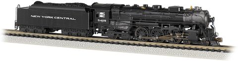 Bachmann NY Central #5405 4-6-4 Hudson Loco w/DCC/Gothic Lettering. N