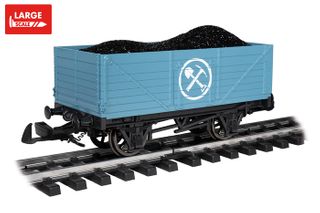 Bachmann Mining Wagon With Load - Blue,G Scale