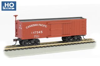 Bachmann Canadian Pacific #147345 Old Time Boxcar, HO SCale